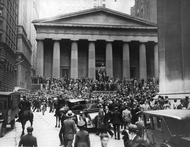 wall street en 1929